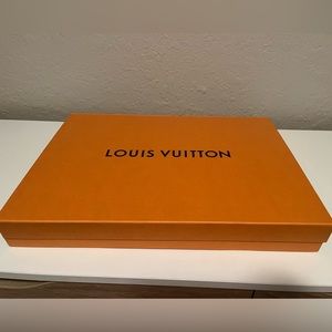 XL Louis Vuitton Magnetic Box (and tissue paper)